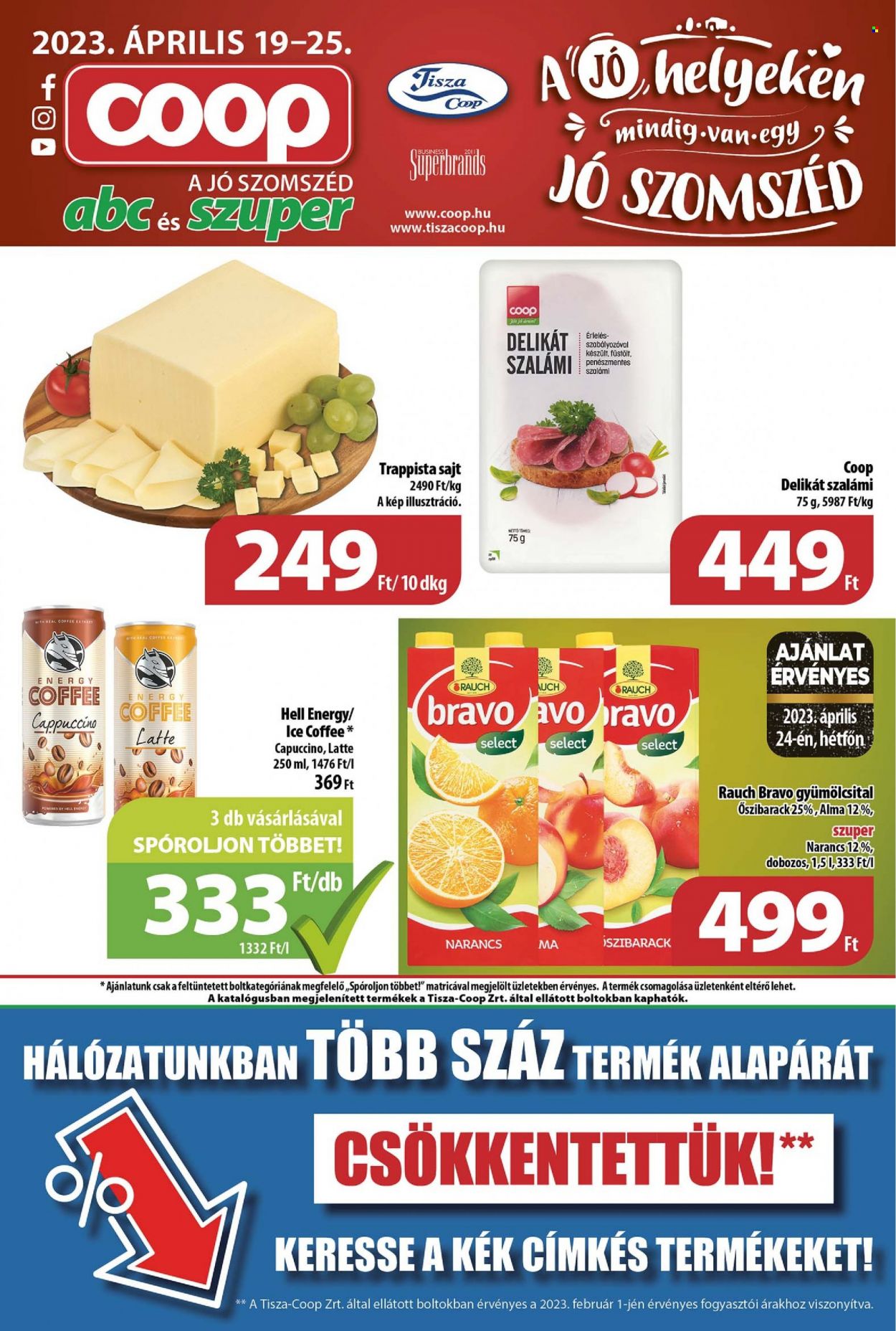 Coop akciós újságok - 2023.04.19 - 2023.04.25. Oldal 1