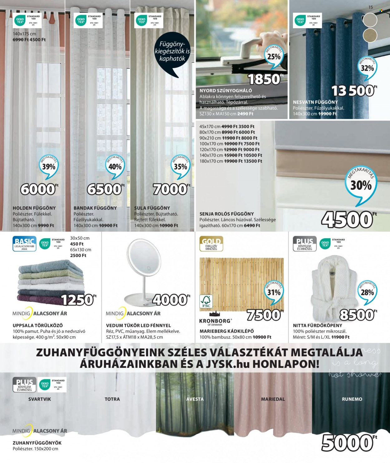 JYSK akciós újságok - 2023.04.19 - 2023.05.21. Oldal 15