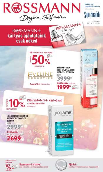 Újság Rossmann - 2023.04.24 - 2023.05.05.