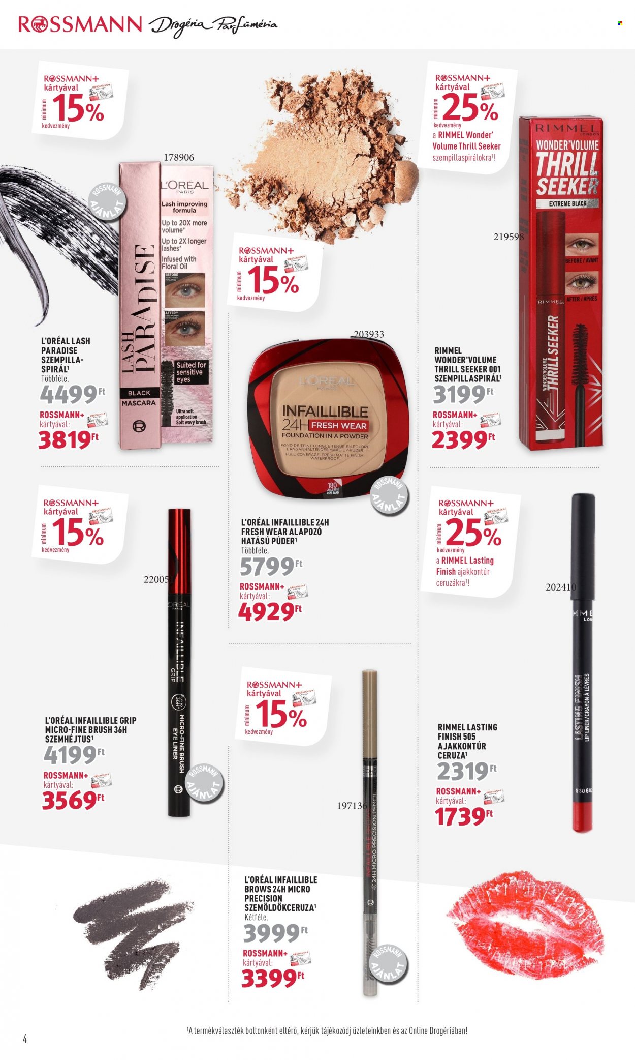 Rossmann akciós újságok - 2023.04.24 - 2023.05.05. Oldal 4