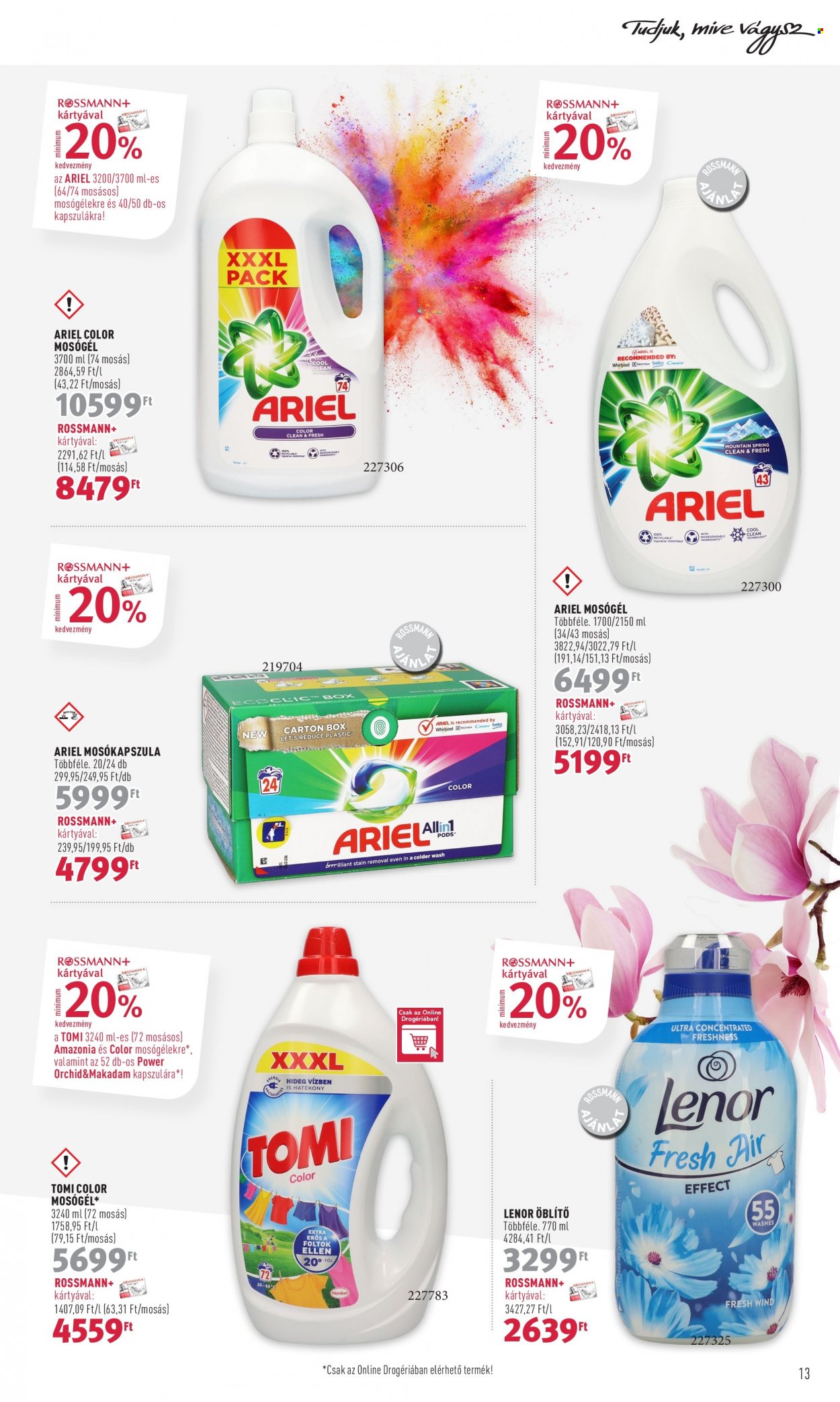 Rossmann akciós újságok - 2023.04.24 - 2023.05.05. Oldal 13