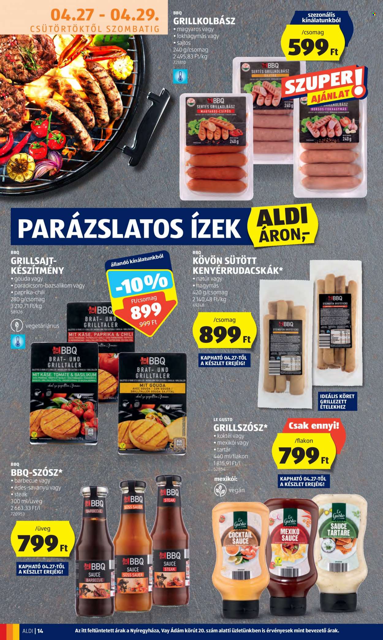 Aldi akciós újságok - 2023.04.27 - 2023.05.03. Oldal 14