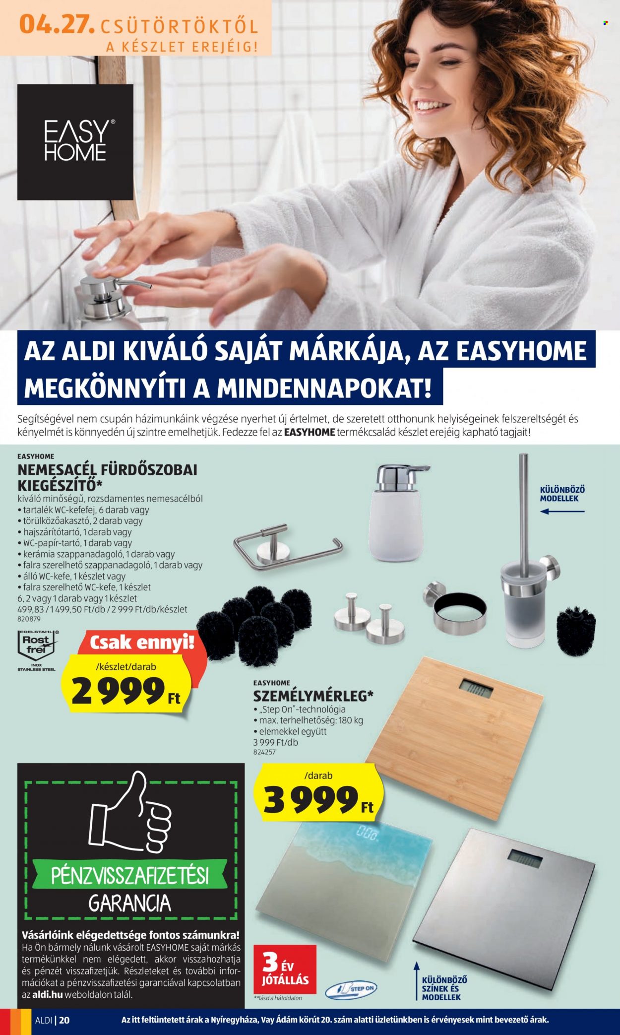 Aldi akciós újságok - 2023.04.27 - 2023.05.03. Oldal 20