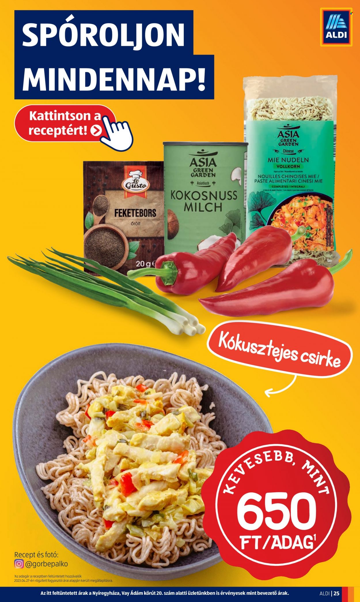 Aldi akciós újságok - 2023.04.27 - 2023.05.03. Oldal 25