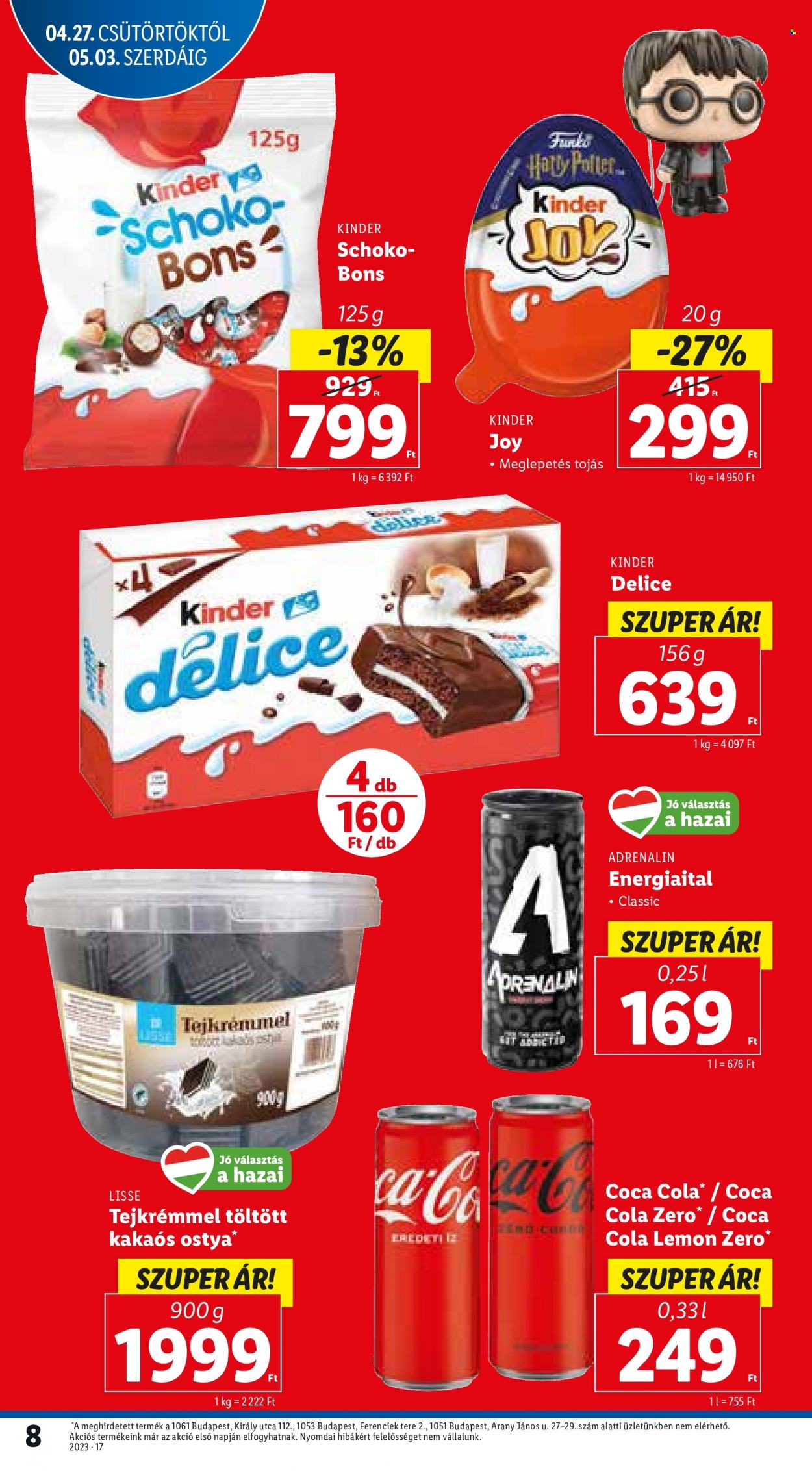 Lidl akciós újságok - 2023.04.27 - 2023.05.03. Oldal 8