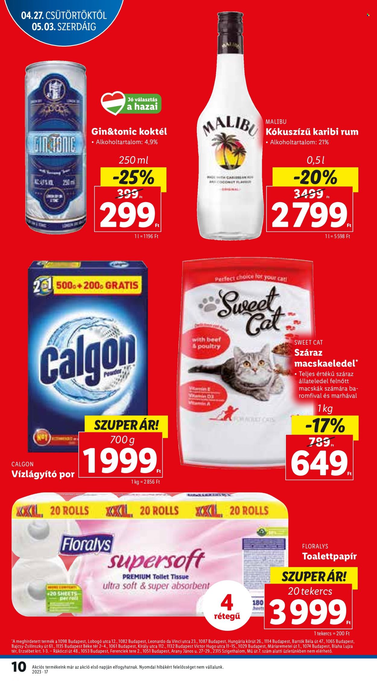 Lidl akciós újságok - 2023.04.27 - 2023.05.03. Oldal 10
