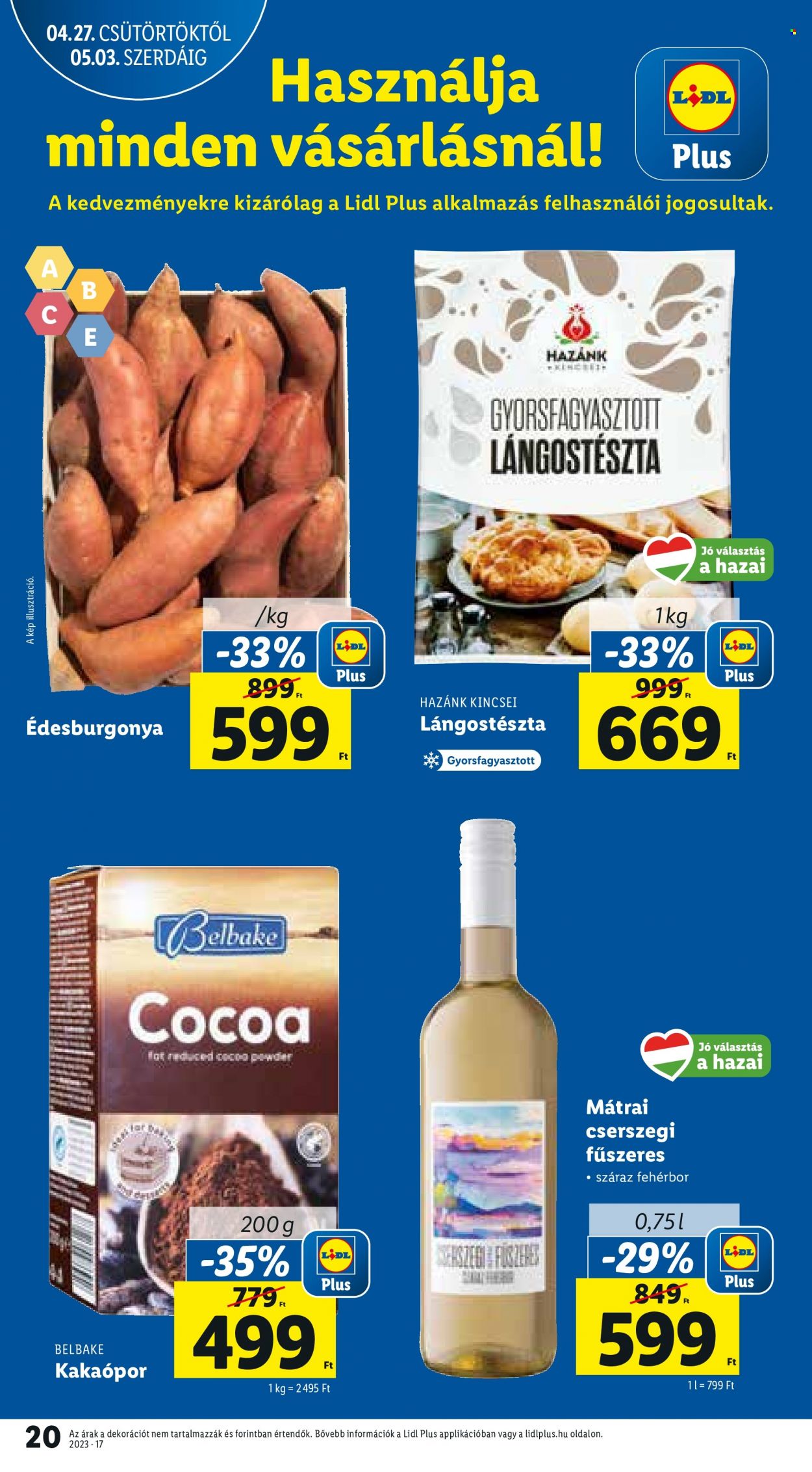 Lidl akciós újságok - 2023.04.27 - 2023.05.03. Oldal 20