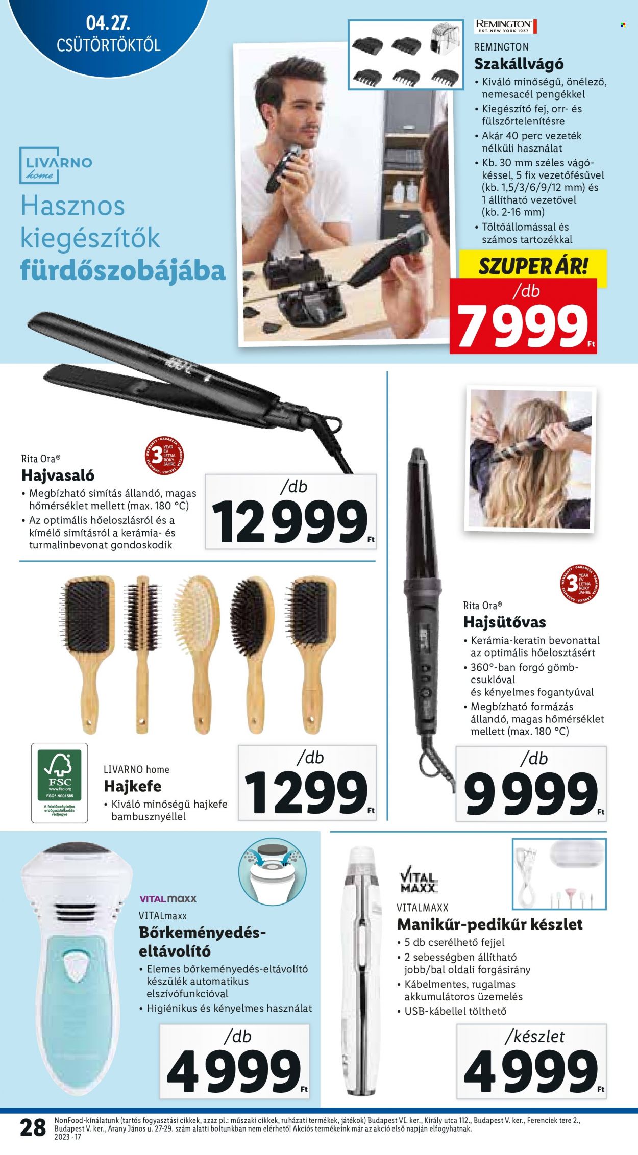 Lidl akciós újságok - 2023.04.27 - 2023.05.03. Oldal 28