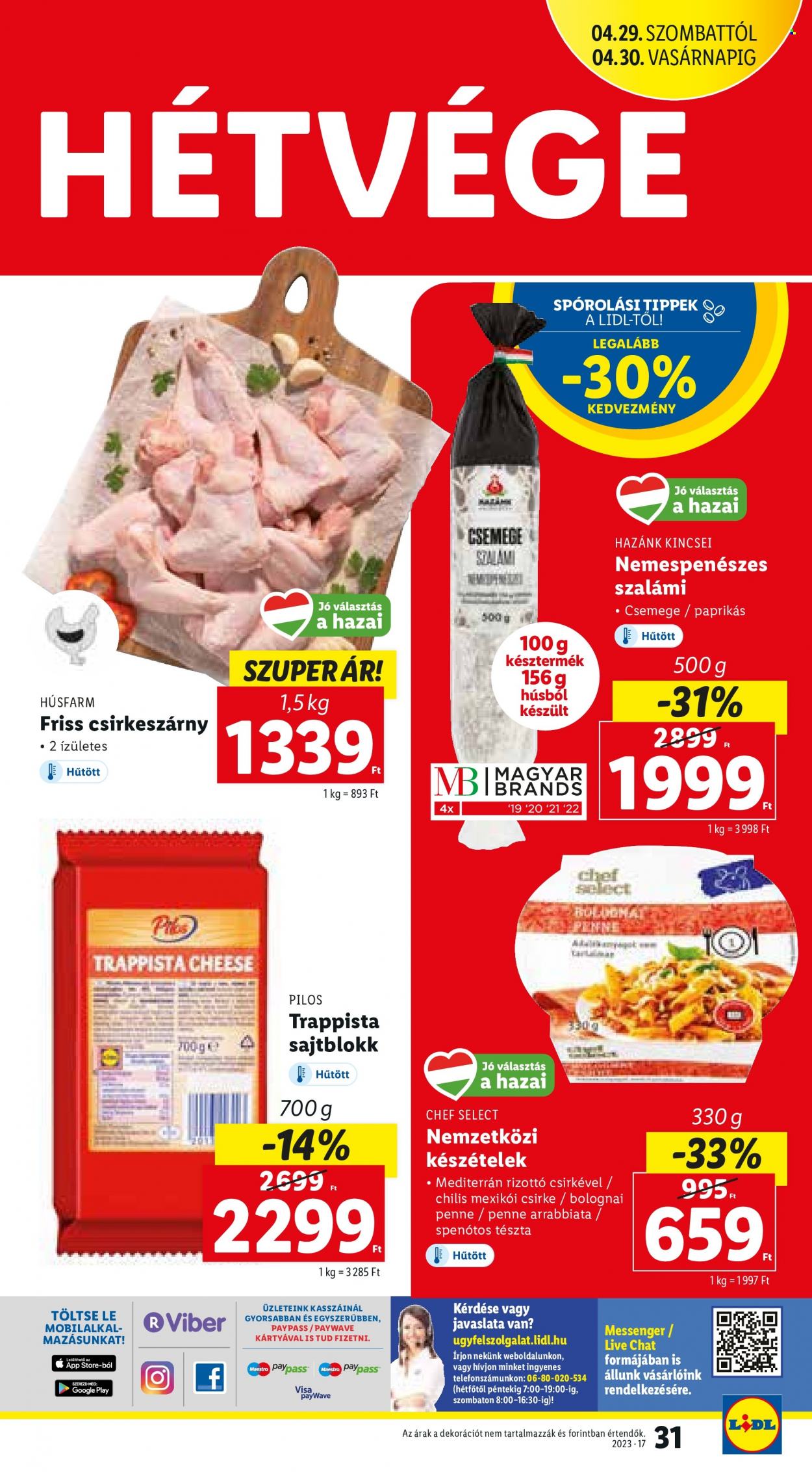 Lidl akciós újságok - 2023.04.27 - 2023.05.03. Oldal 31