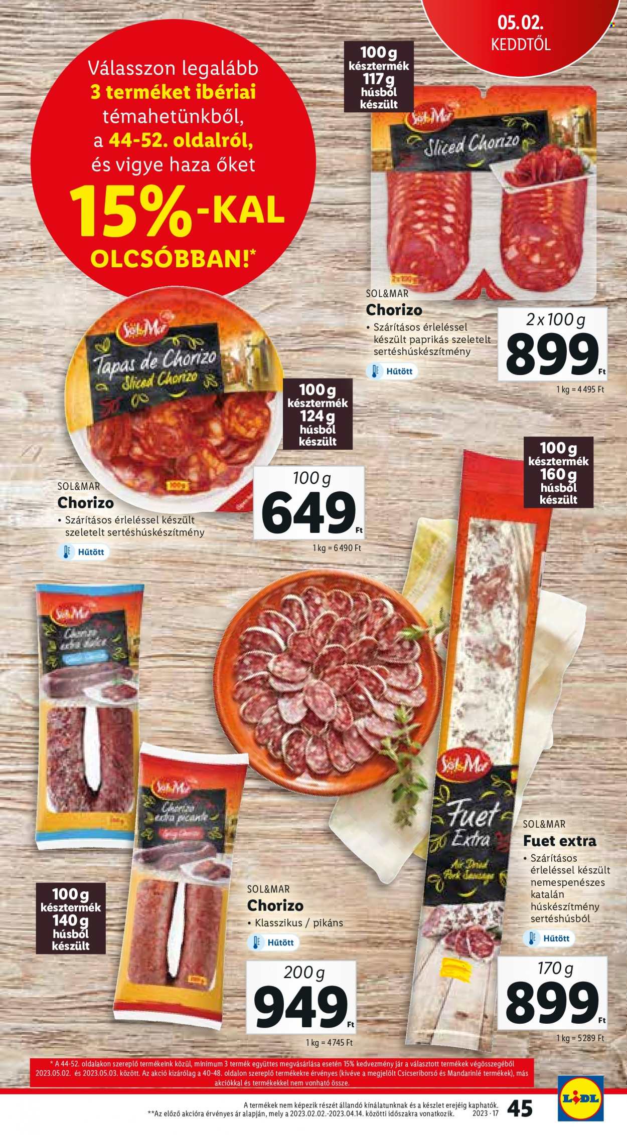 Lidl akciós újságok - 2023.04.27 - 2023.05.03. Oldal 45