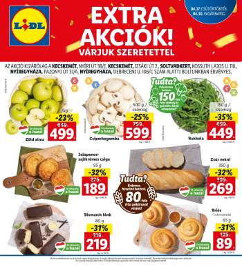 Újság Lidl - 2023.04.27 - 2023.04.30.