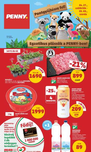 Újság Penny Market - 2023.04.27 - 2023.05.03.