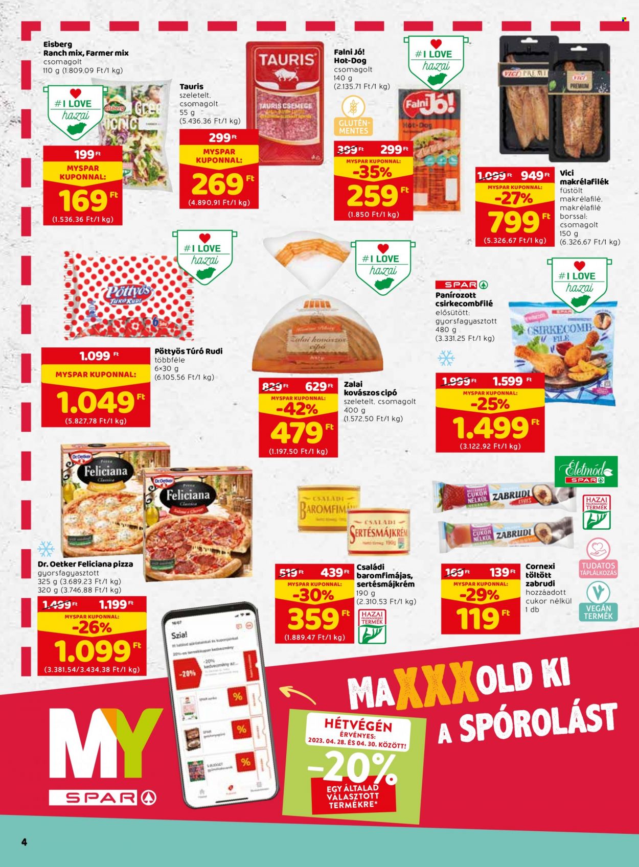 SPAR akciós újságok - 2023.04.27 - 2023.05.03. Oldal 6