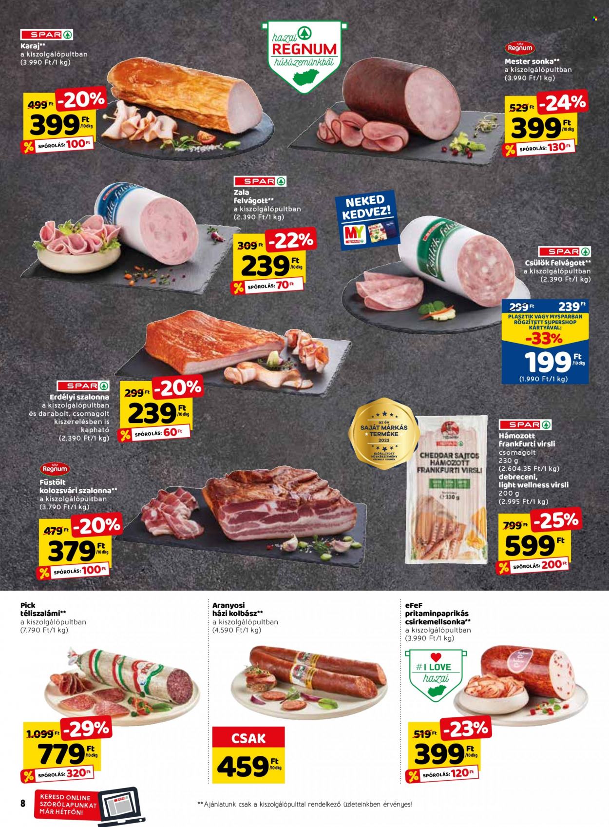 SPAR akciós újságok - 2023.04.27 - 2023.05.03. Oldal 10