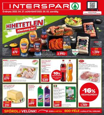 Újság INTERSPAR - 2023.04.27 - 2023.05.03.