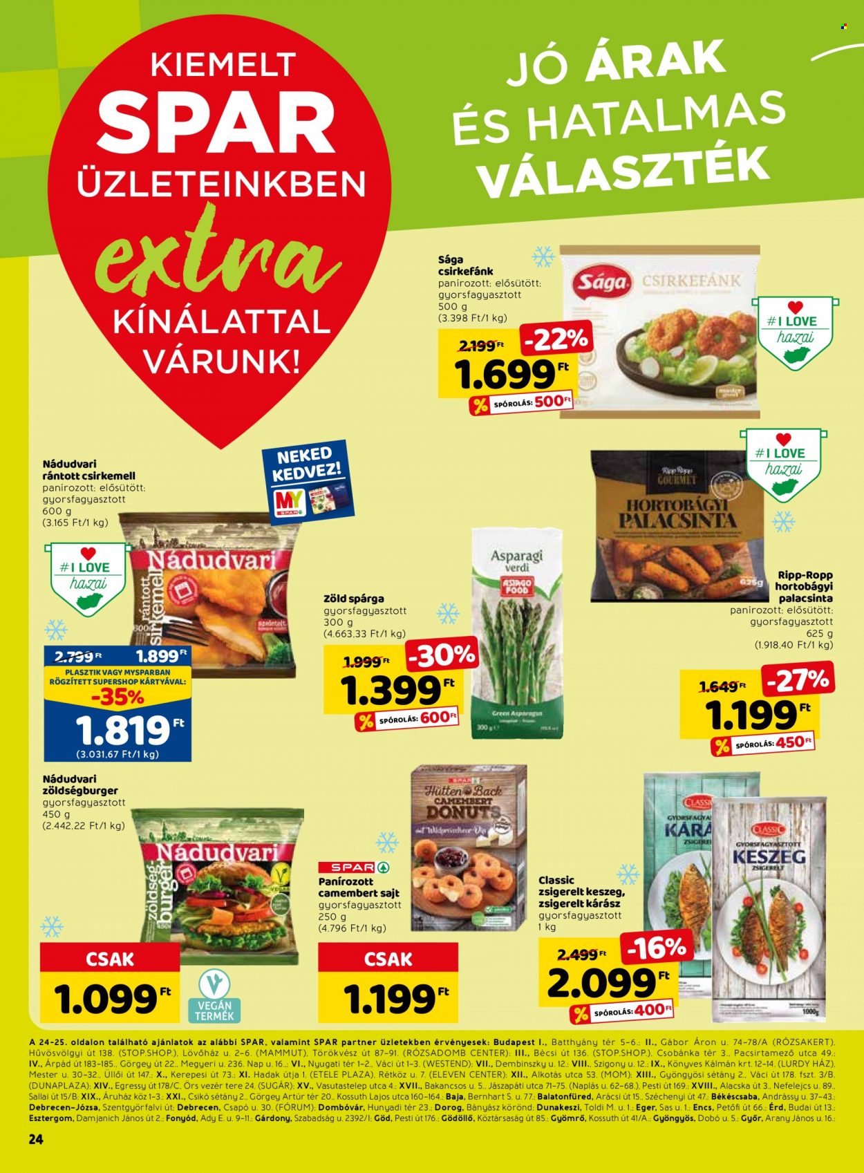 SPAR akciós újságok - 2023.04.27 - 2023.05.03. Oldal 1