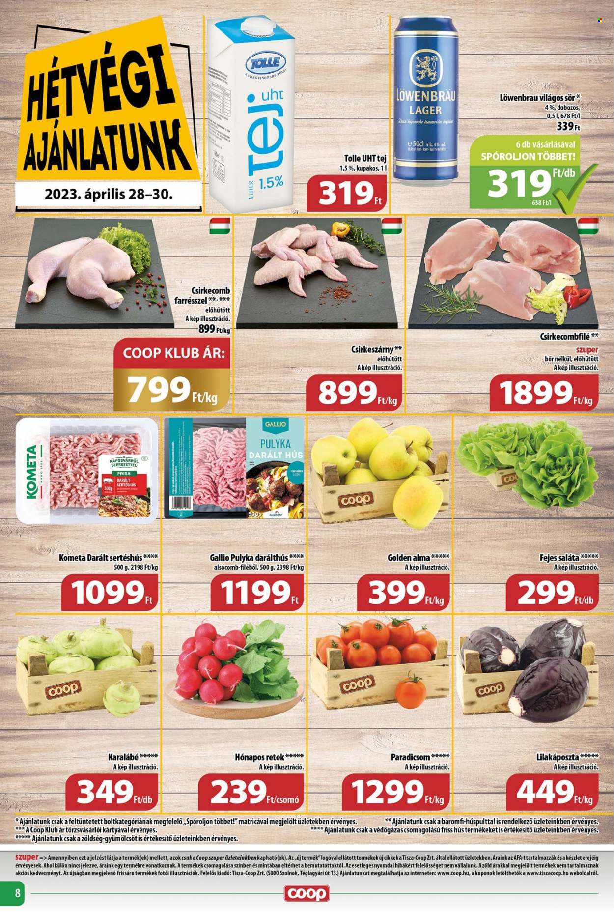 Coop akciós újságok - 2023.04.26 - 2023.05.02. Oldal 8