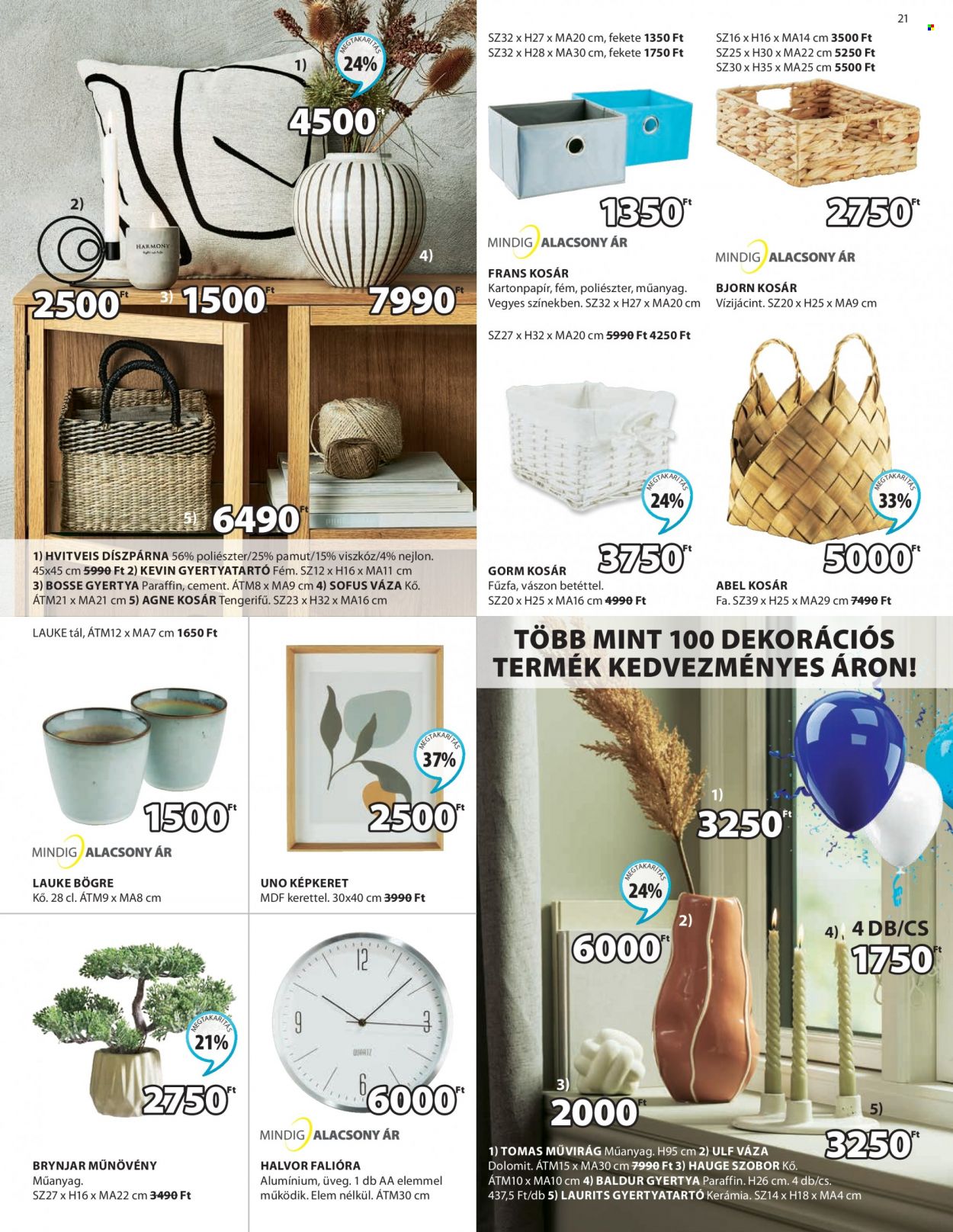 JYSK akciós újságok - 2023.04.26 - 2023.05.21. Oldal 21