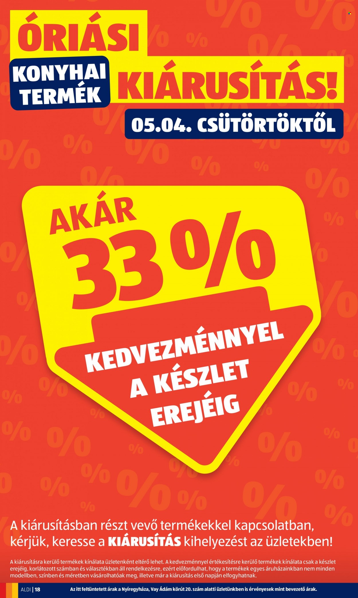 Aldi akciós újságok - 2023.05.04 - 2023.05.10. Oldal 20