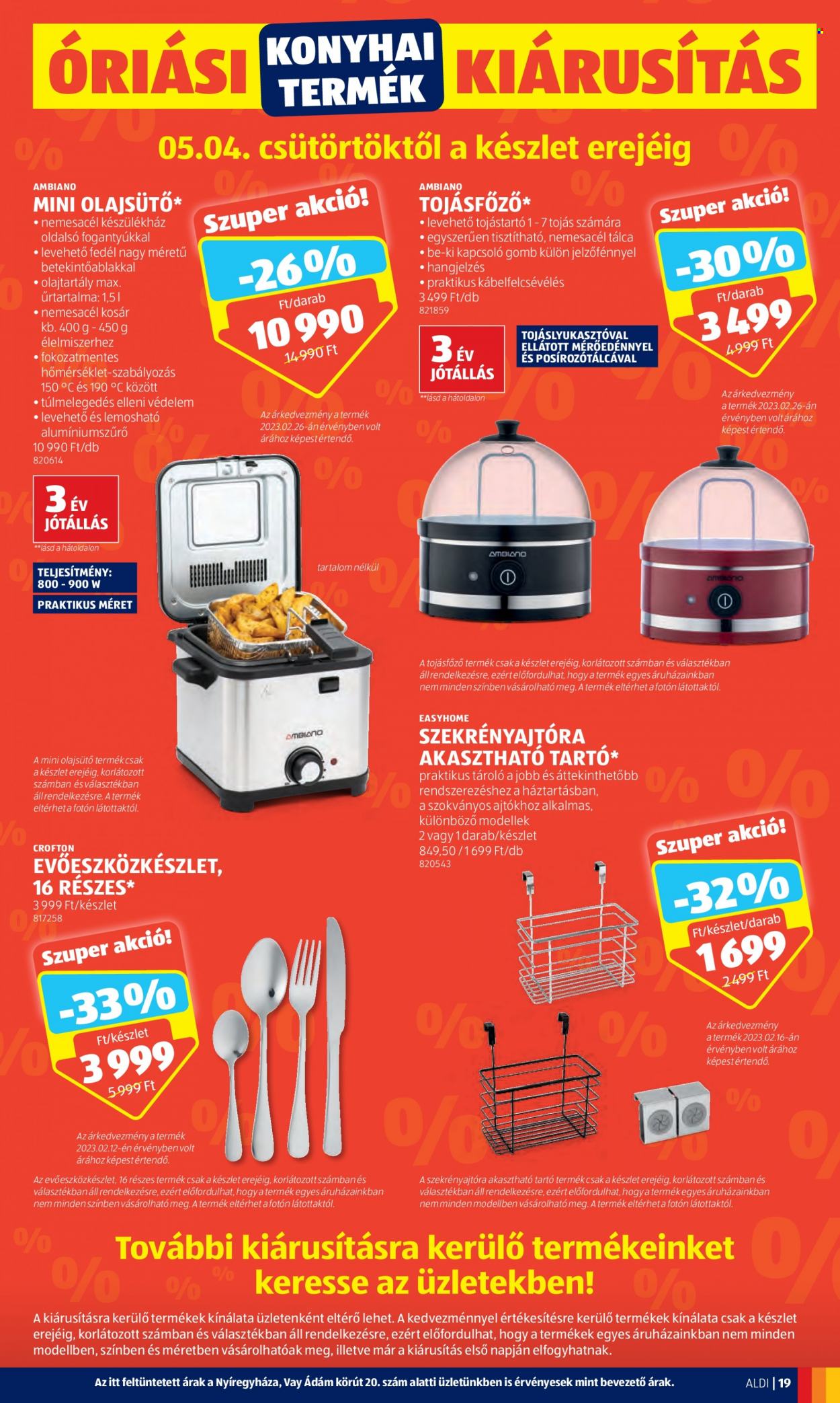 Aldi akciós újságok - 2023.05.04 - 2023.05.10. Oldal 21