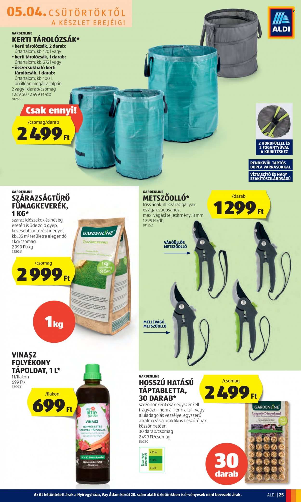 Aldi akciós újságok - 2023.05.04 - 2023.05.10. Oldal 27