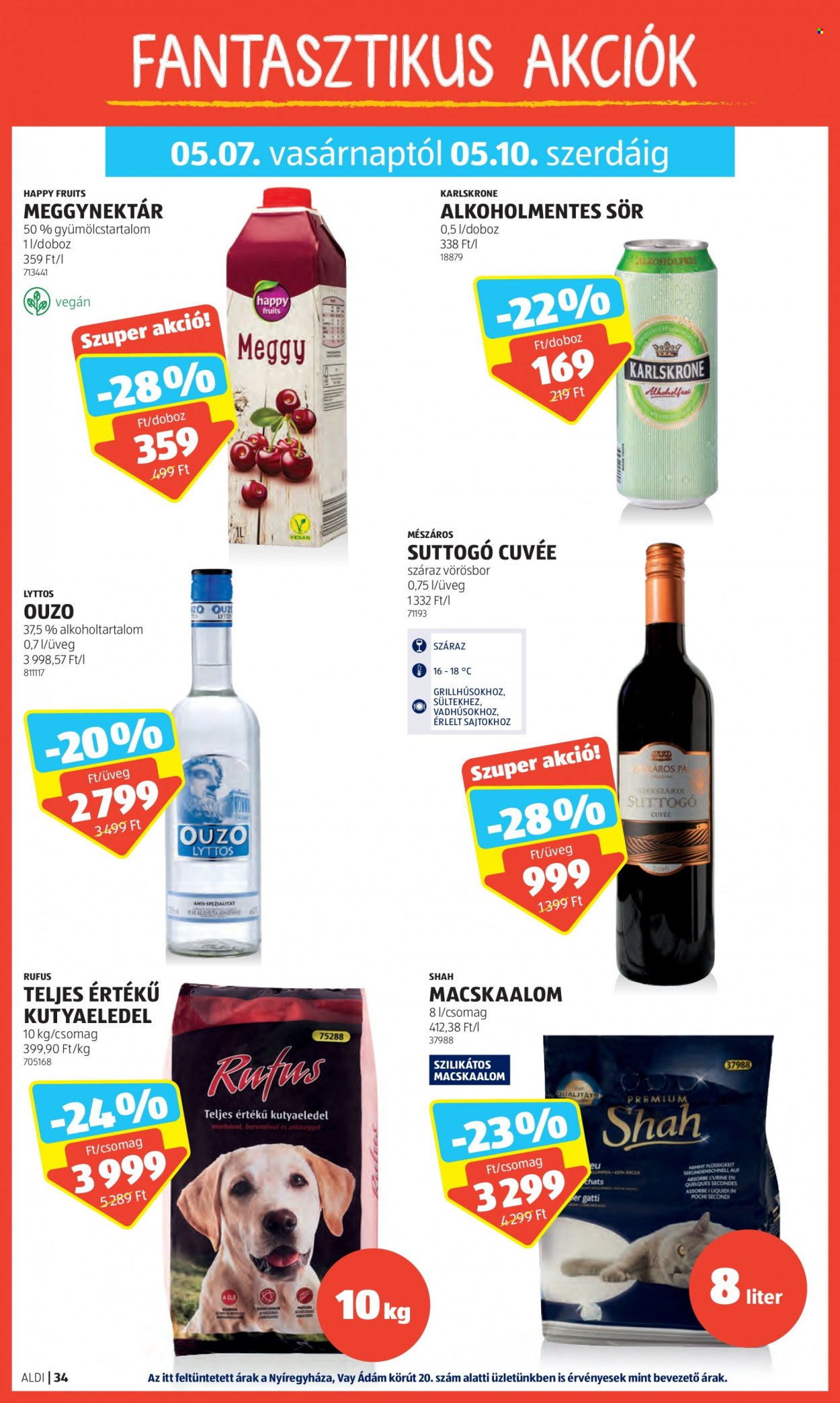Aldi akciós újságok - 2023.05.04 - 2023.05.10. Oldal 36