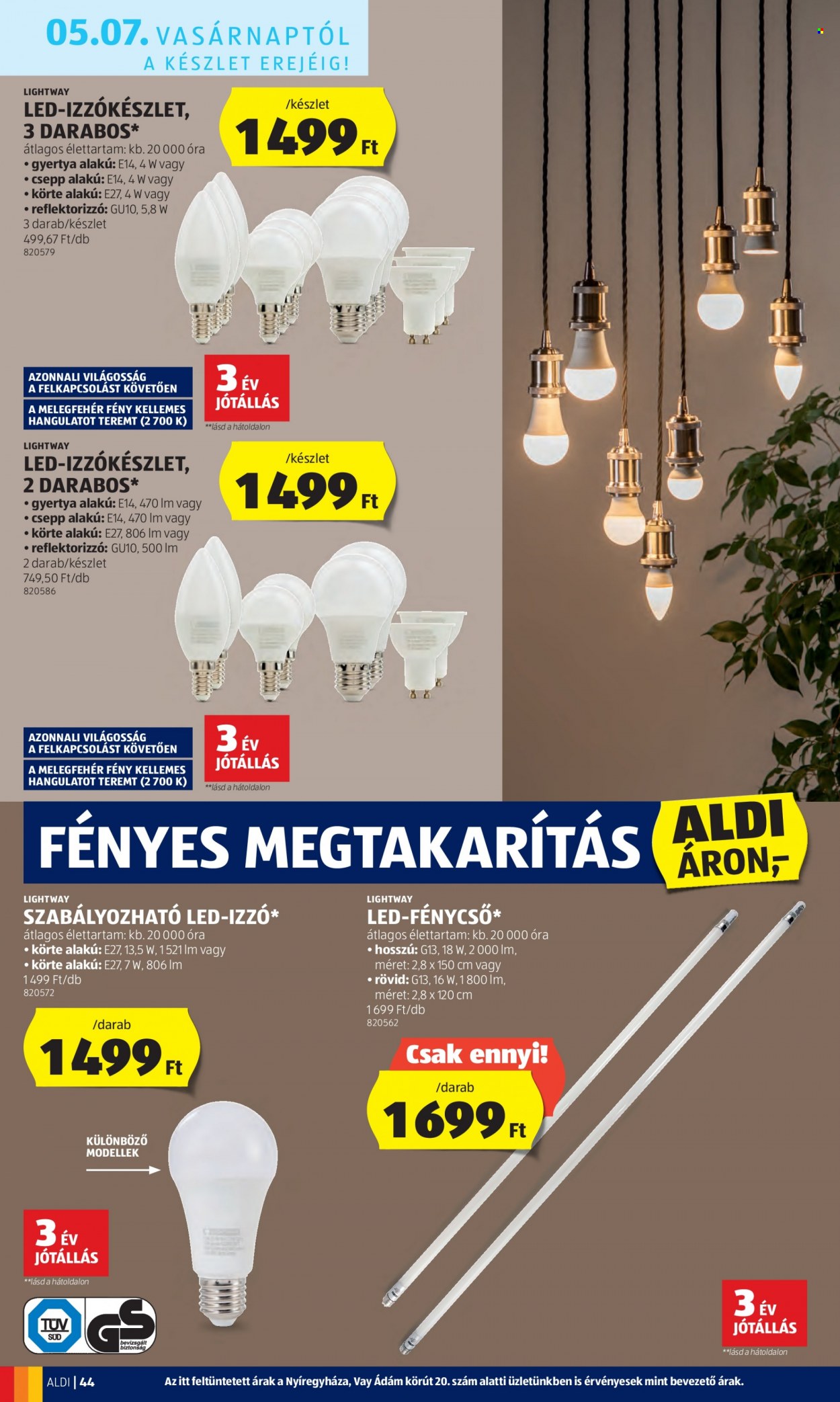 Aldi akciós újságok - 2023.05.04 - 2023.05.10. Oldal 48