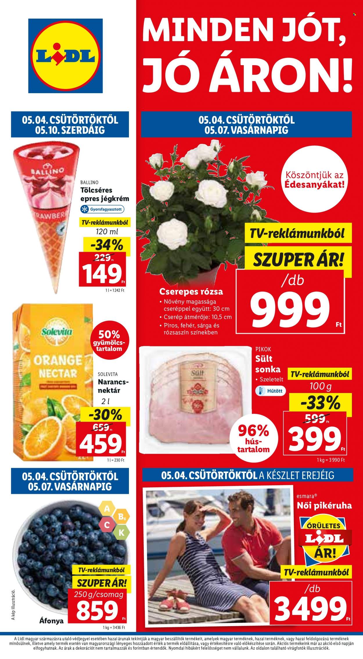 Lidl akciós újságok - 2023.05.04 - 2023.05.10. Oldal 1
