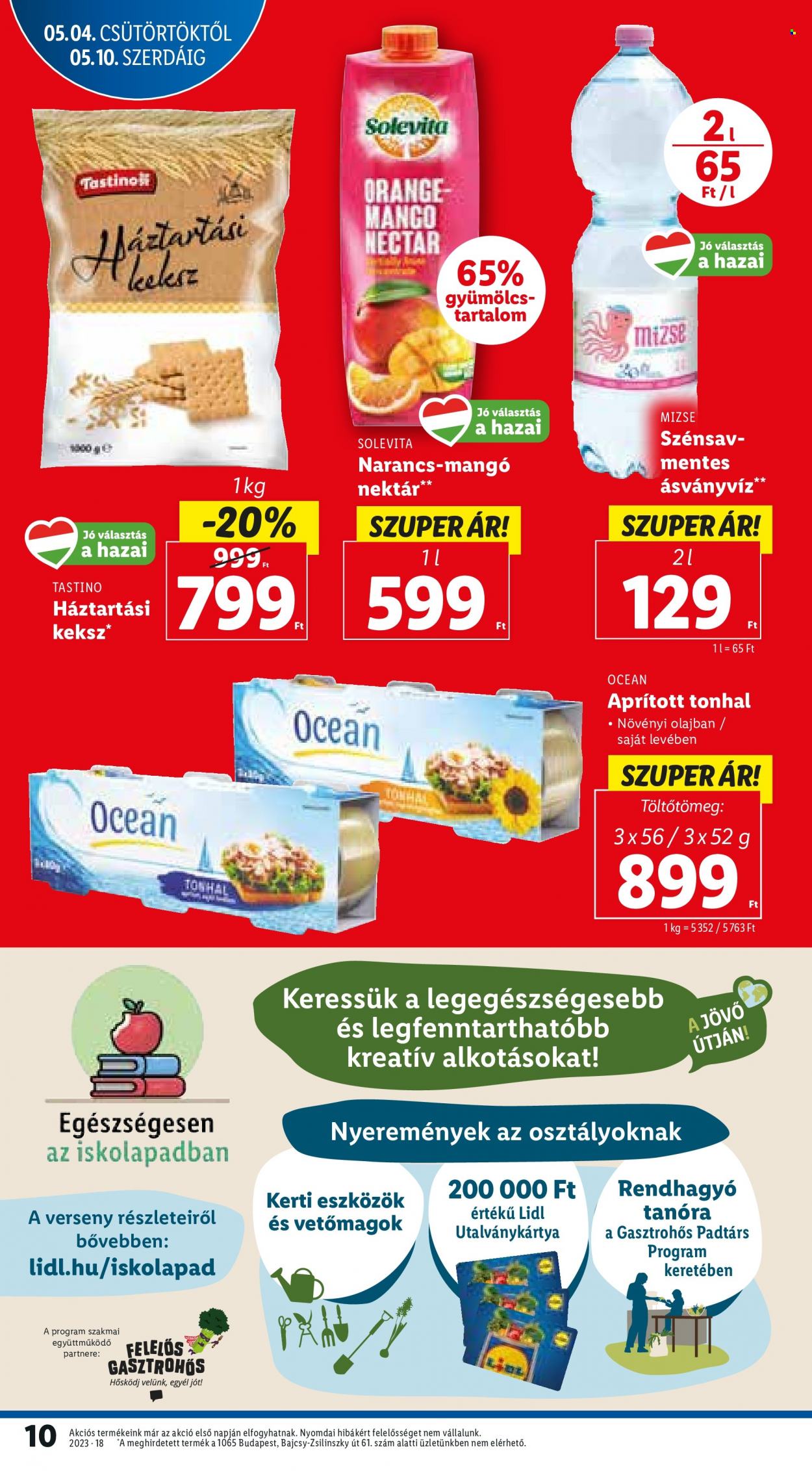 Lidl akciós újságok - 2023.05.04 - 2023.05.10. Oldal 10