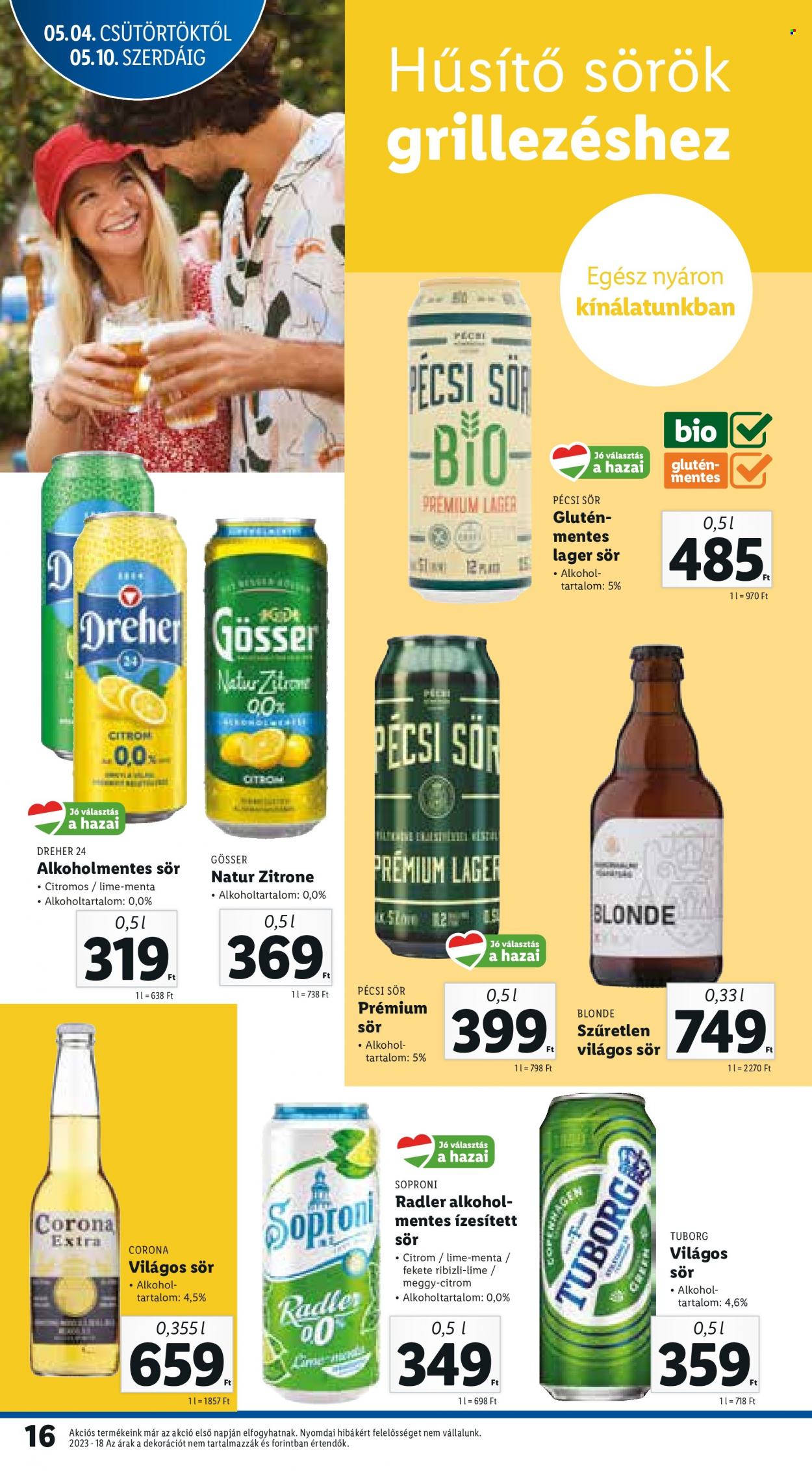 Lidl akciós újságok - 2023.05.04 - 2023.05.10. Oldal 16