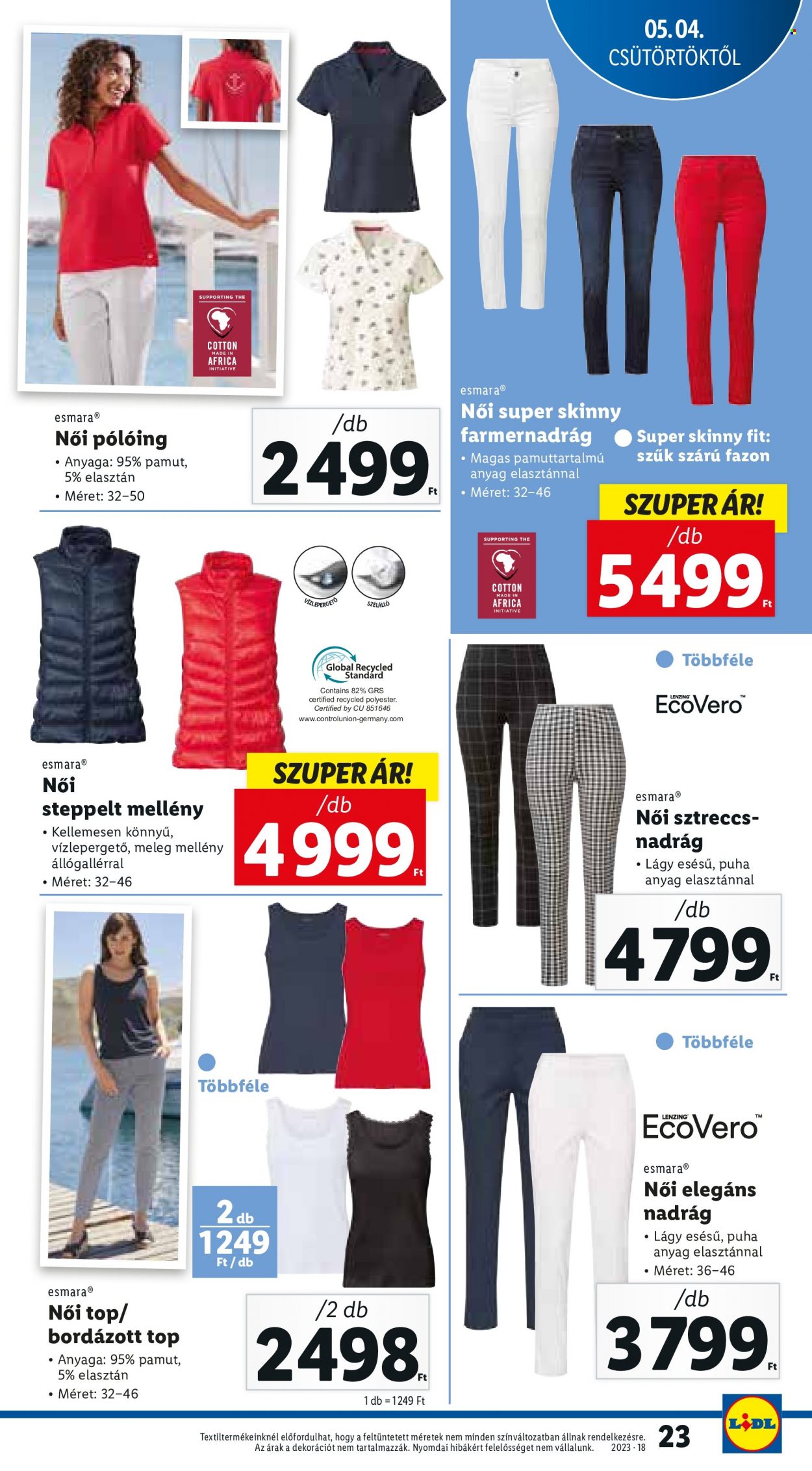 Lidl akciós újságok - 2023.05.04 - 2023.05.10. Oldal 23