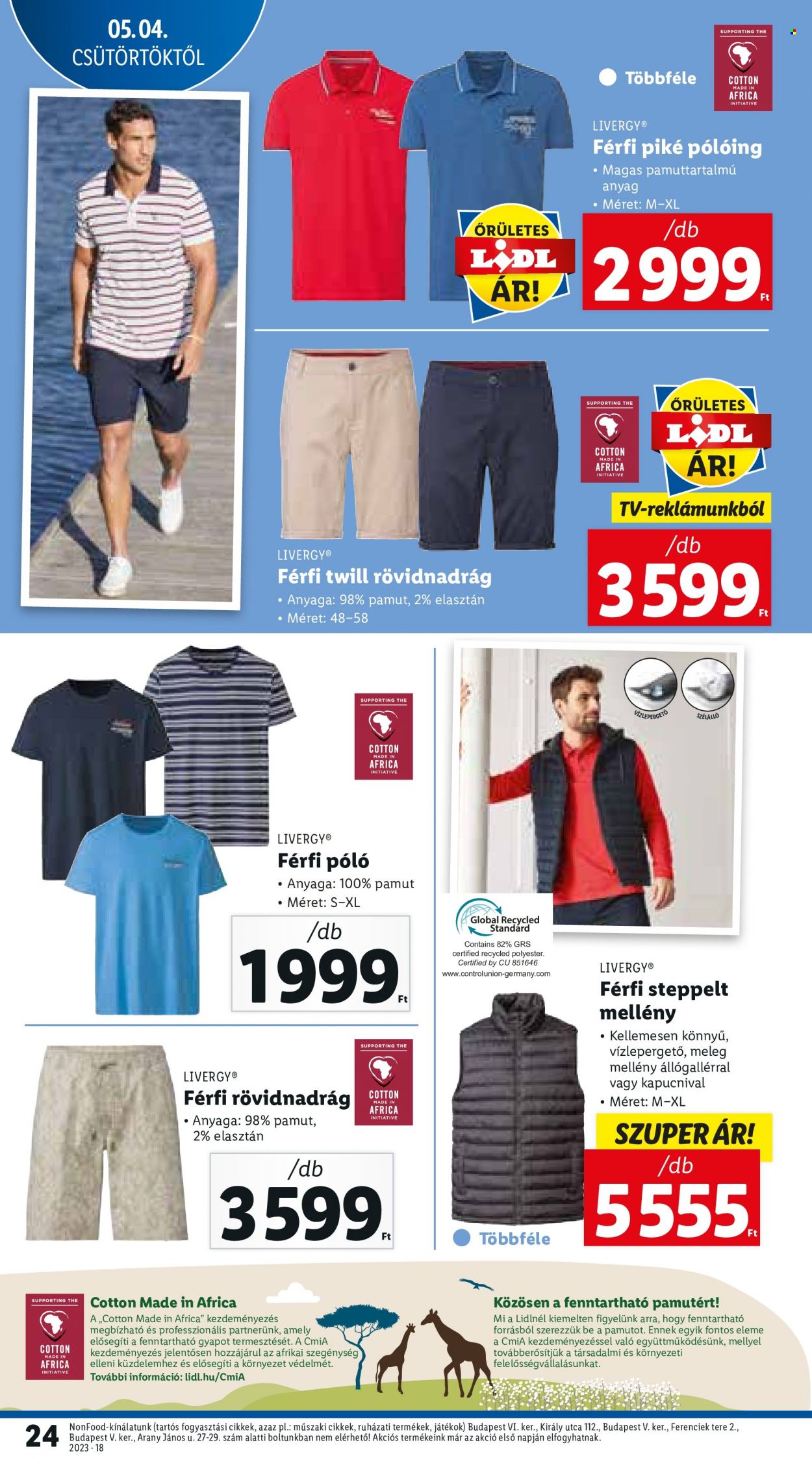 Lidl akciós újságok - 2023.05.04 - 2023.05.10. Oldal 24