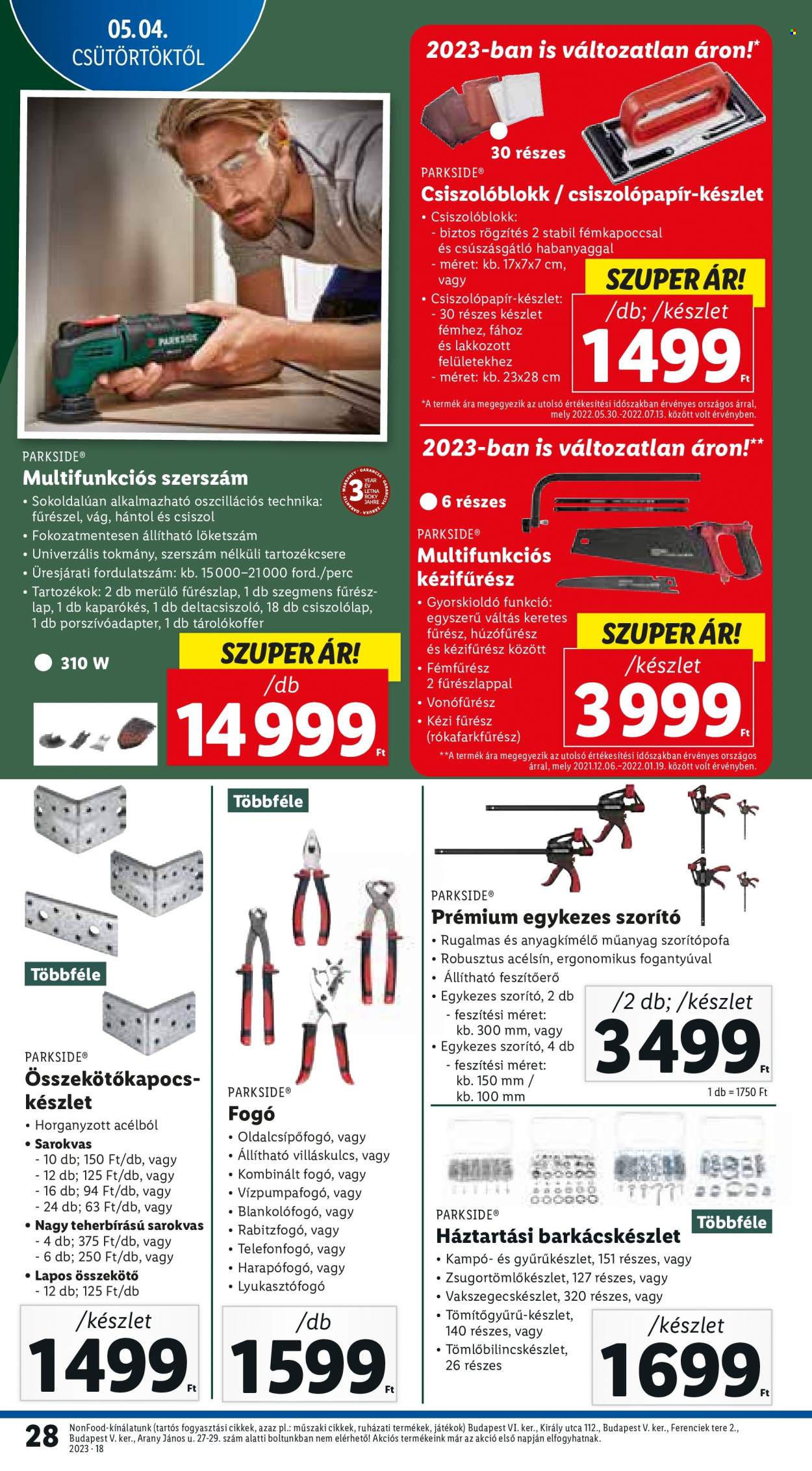 Lidl akciós újságok - 2023.05.04 - 2023.05.10. Oldal 28