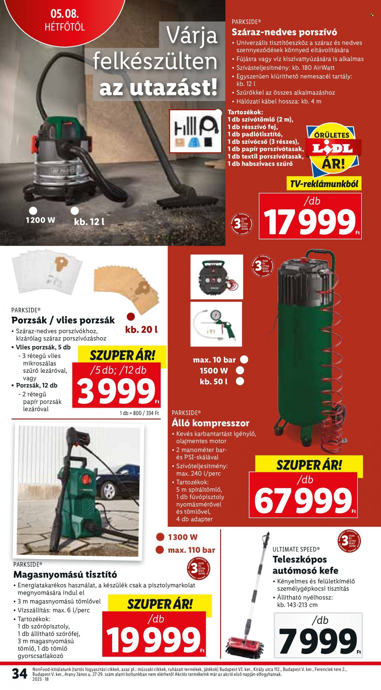 Lidl akciós újságok - 2023.05.04 - 2023.05.10. Oldal 34