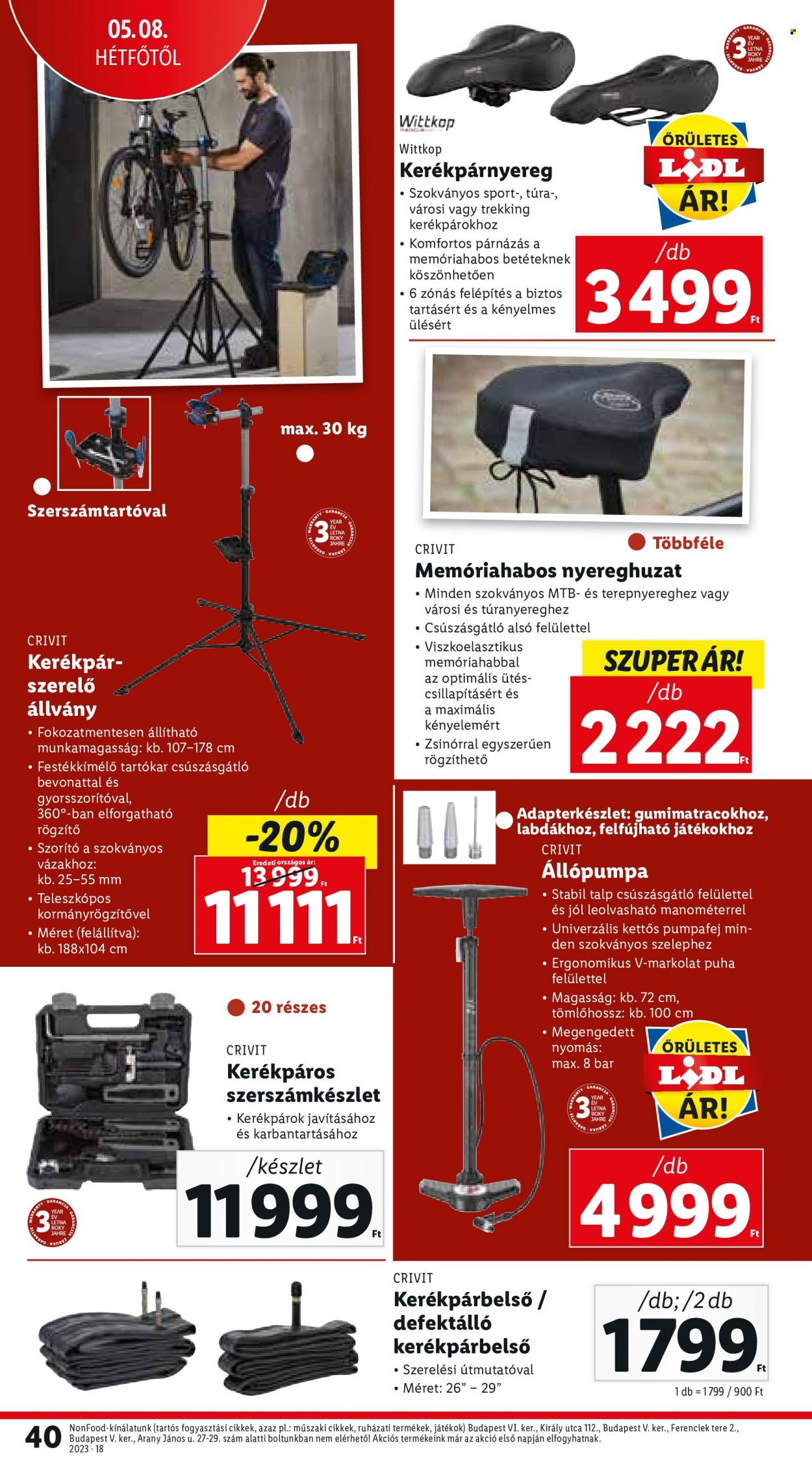 Lidl akciós újságok - 2023.05.04 - 2023.05.10. Oldal 40