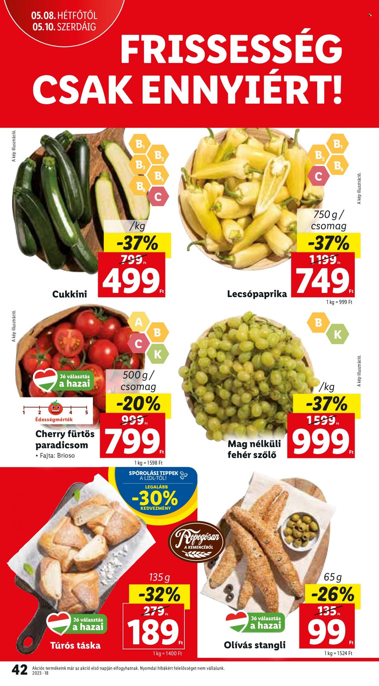 Lidl akciós újságok - 2023.05.04 - 2023.05.10. Oldal 42