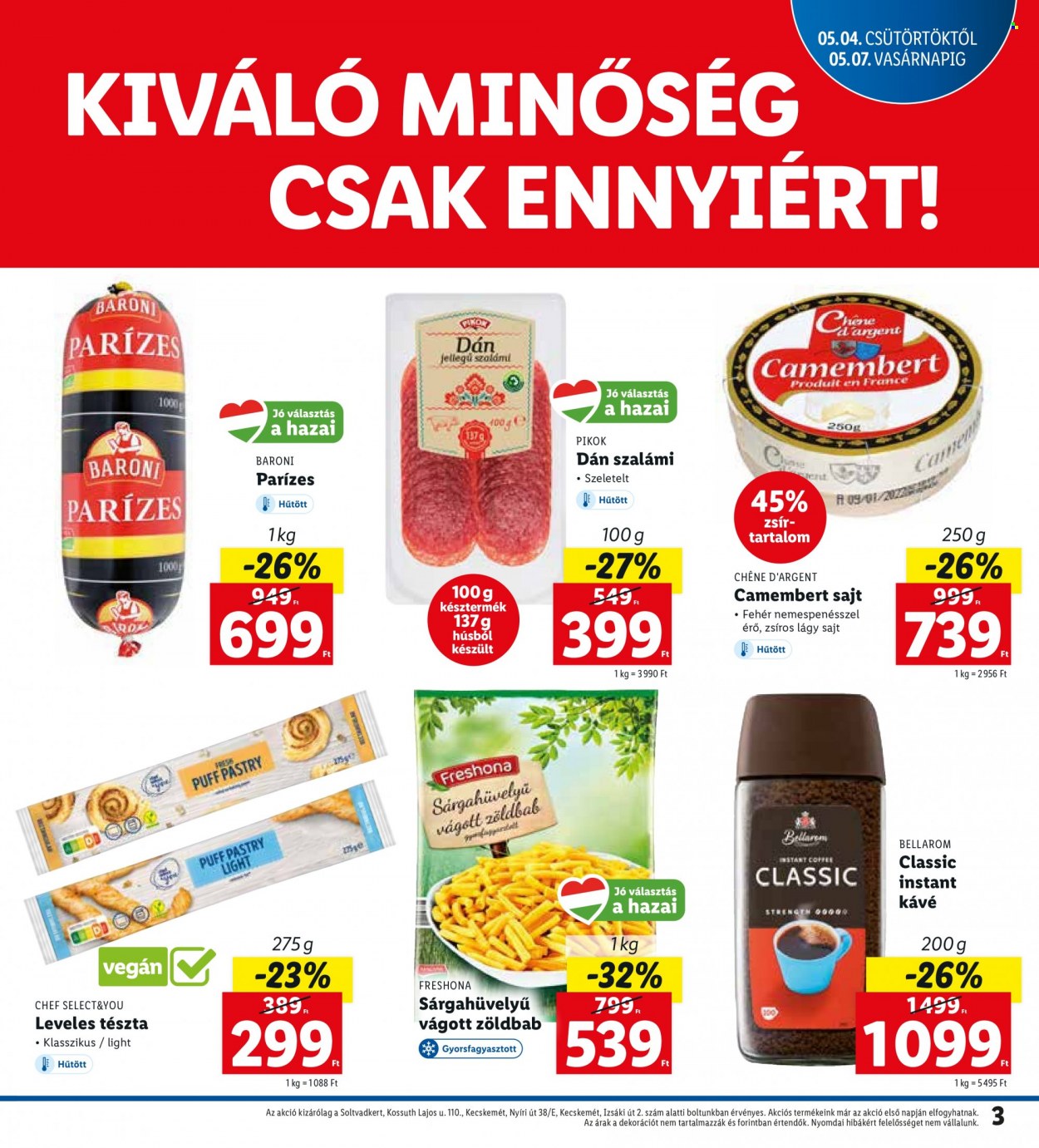 Lidl akciós újságok - 2023.05.04 - 2023.05.07. Oldal 3