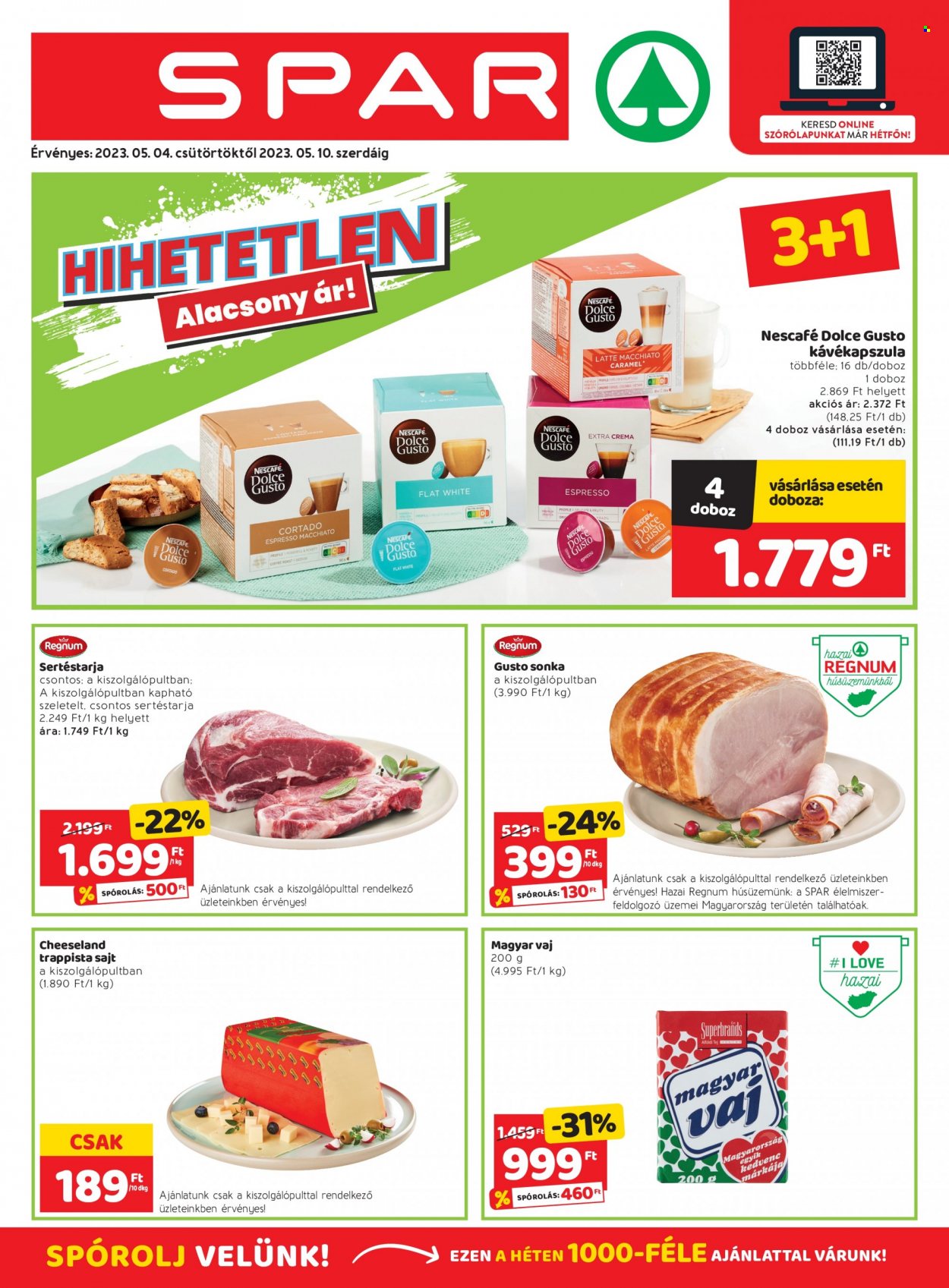 SPAR akciós újságok - 2023.05.04 - 2023.05.10. Oldal 1