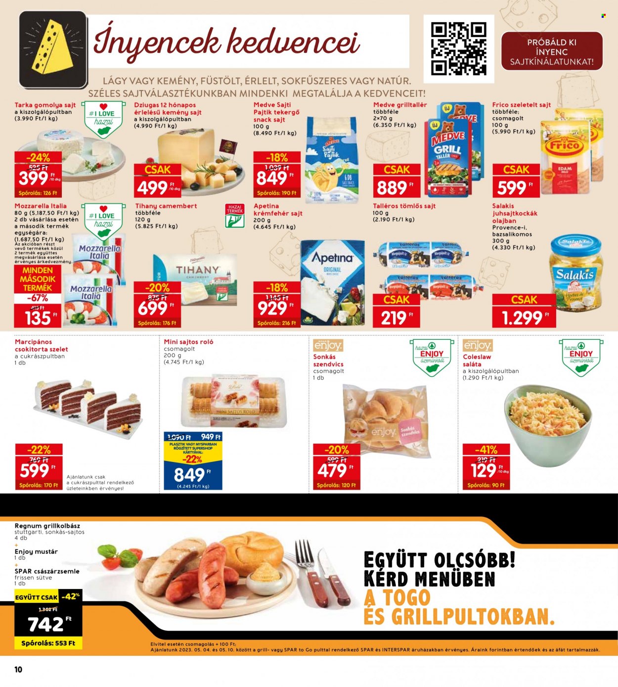 INTERSPAR akciós újságok - 2023.05.04 - 2023.05.10. Oldal 12