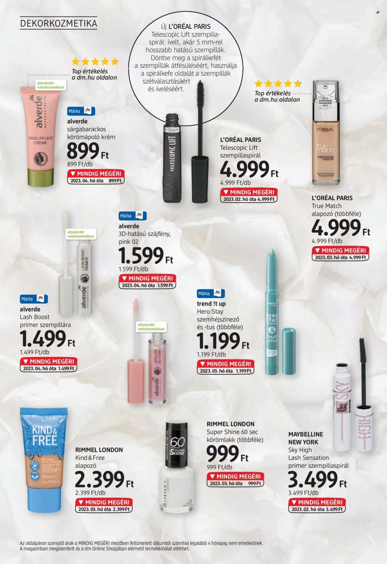dm drogerie markt akciós újságok. Oldal 6