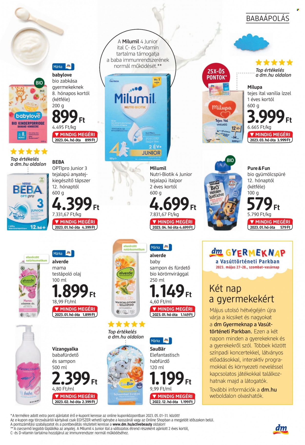 dm drogerie markt akciós újságok. Oldal 21