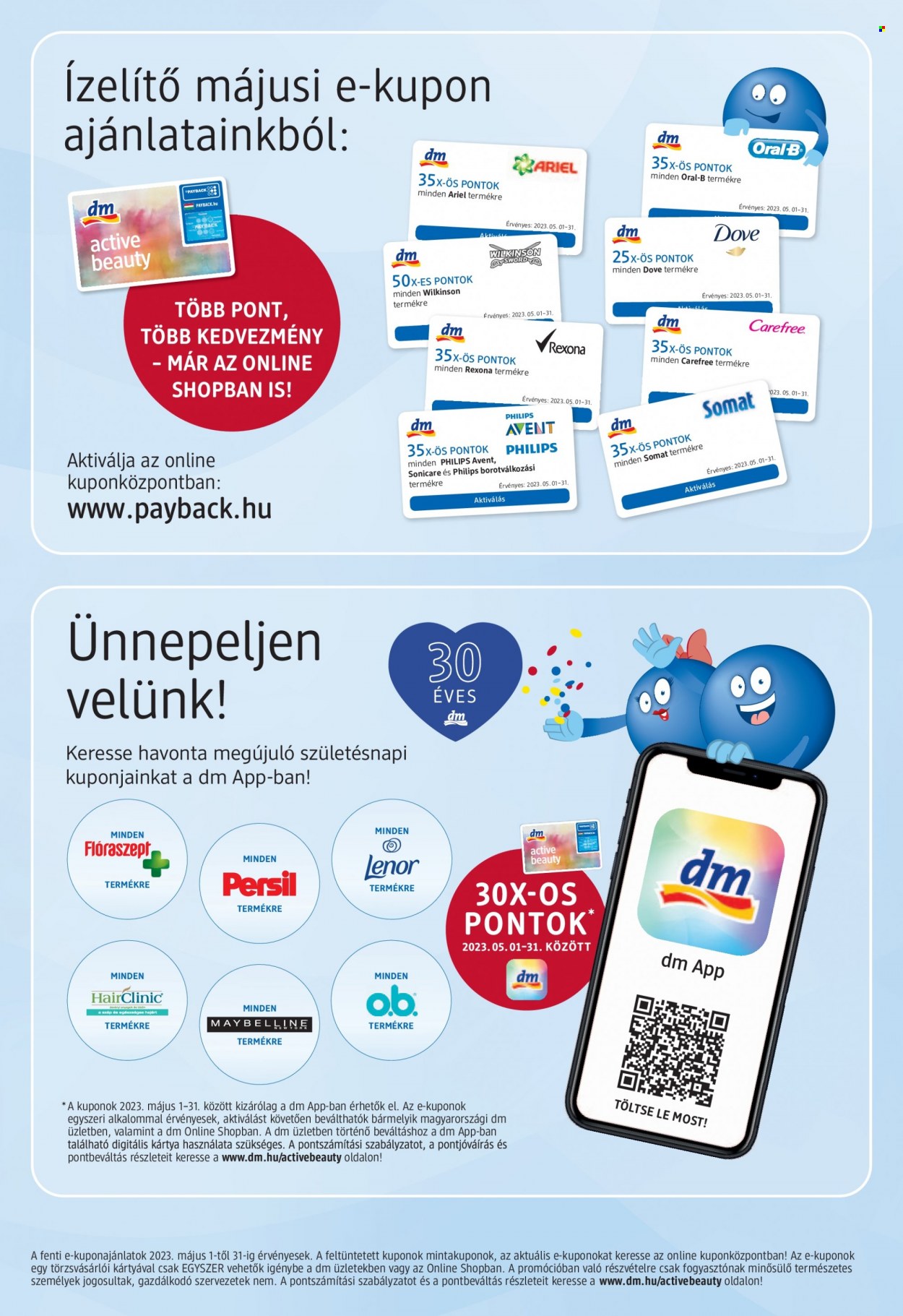 dm drogerie markt akciós újságok. Oldal 23