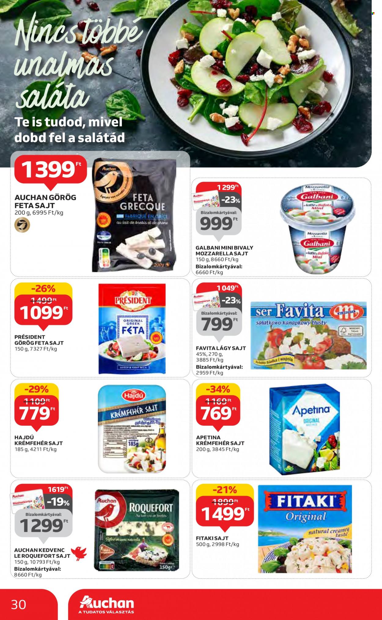 Auchan akciós újságok - 2023.05.04 - 2023.05.10. Oldal 30