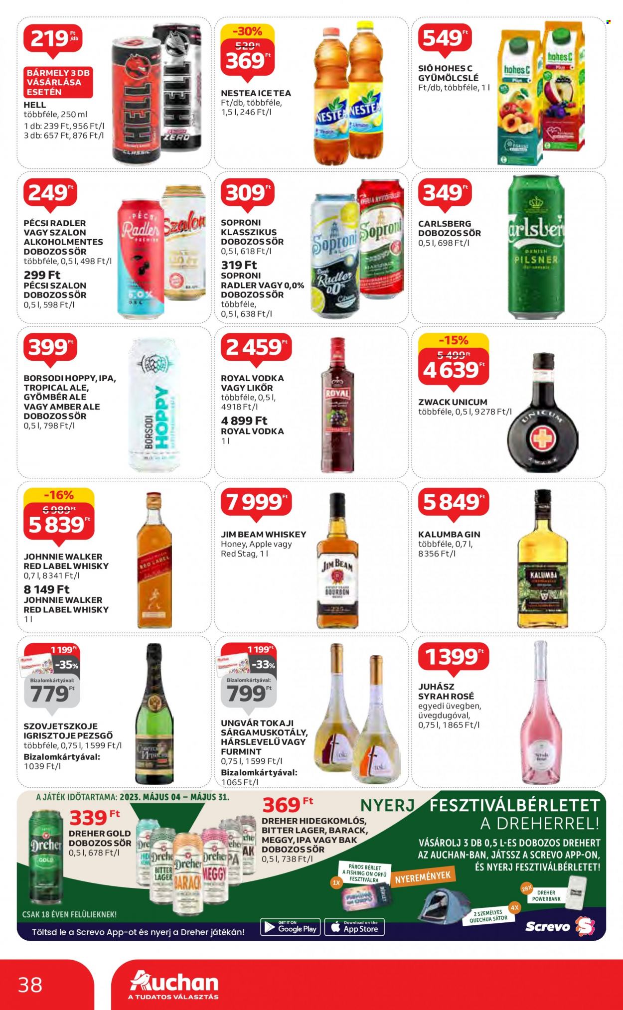 Auchan akciós újságok - 2023.05.04 - 2023.05.10. Oldal 38