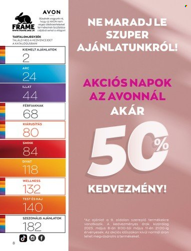 Avon akciós újságok - 2023.05.01 - 2023.05.31. Oldal 10