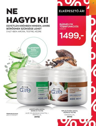 Avon akciós újságok - 2023.05.01 - 2023.05.31. Oldal 157