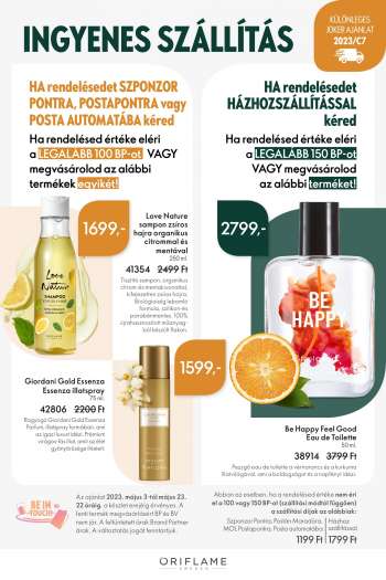 Újság Oriflame - 2023.05.03 - 2023.05.23.