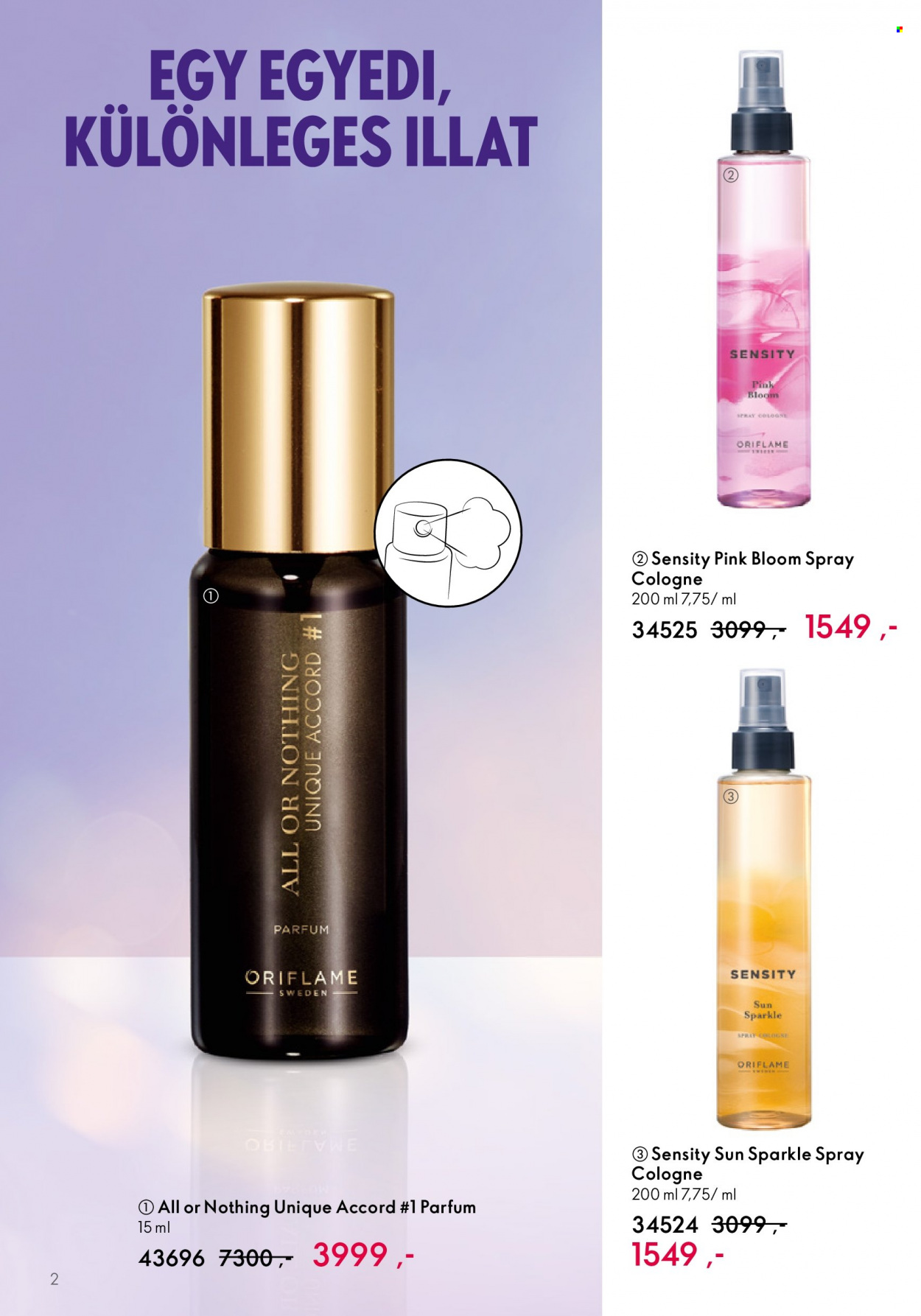 Oriflame akciós újságok - 2023.05.03 - 2023.05.23. Oldal 2