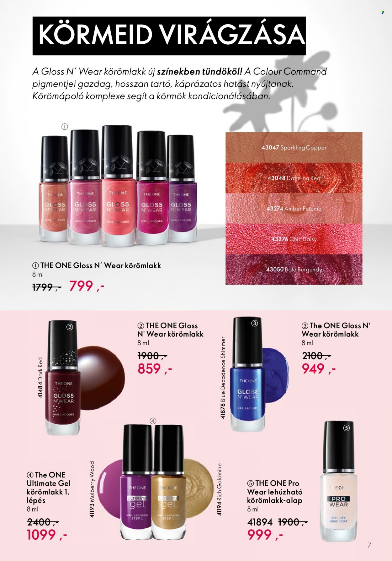 Oriflame akciós újságok - 2023.05.03 - 2023.05.23. Oldal 7