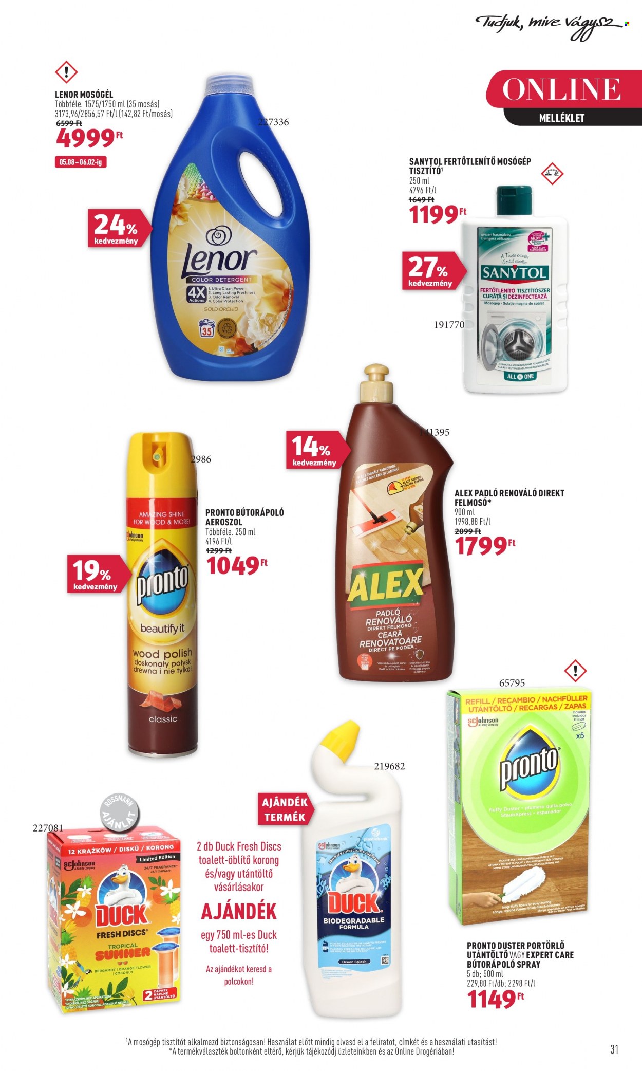 Rossmann akciós újságok - 2023.05.08 - 2023.05.19. Oldal 31